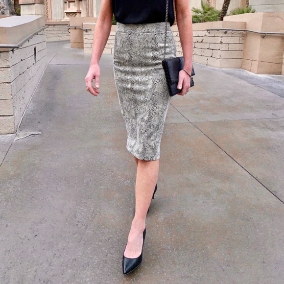 Dresses & Skirts - NWT Snake Reptile Print Pencil Skirt